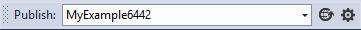 Web One Click Publish Toolbar
